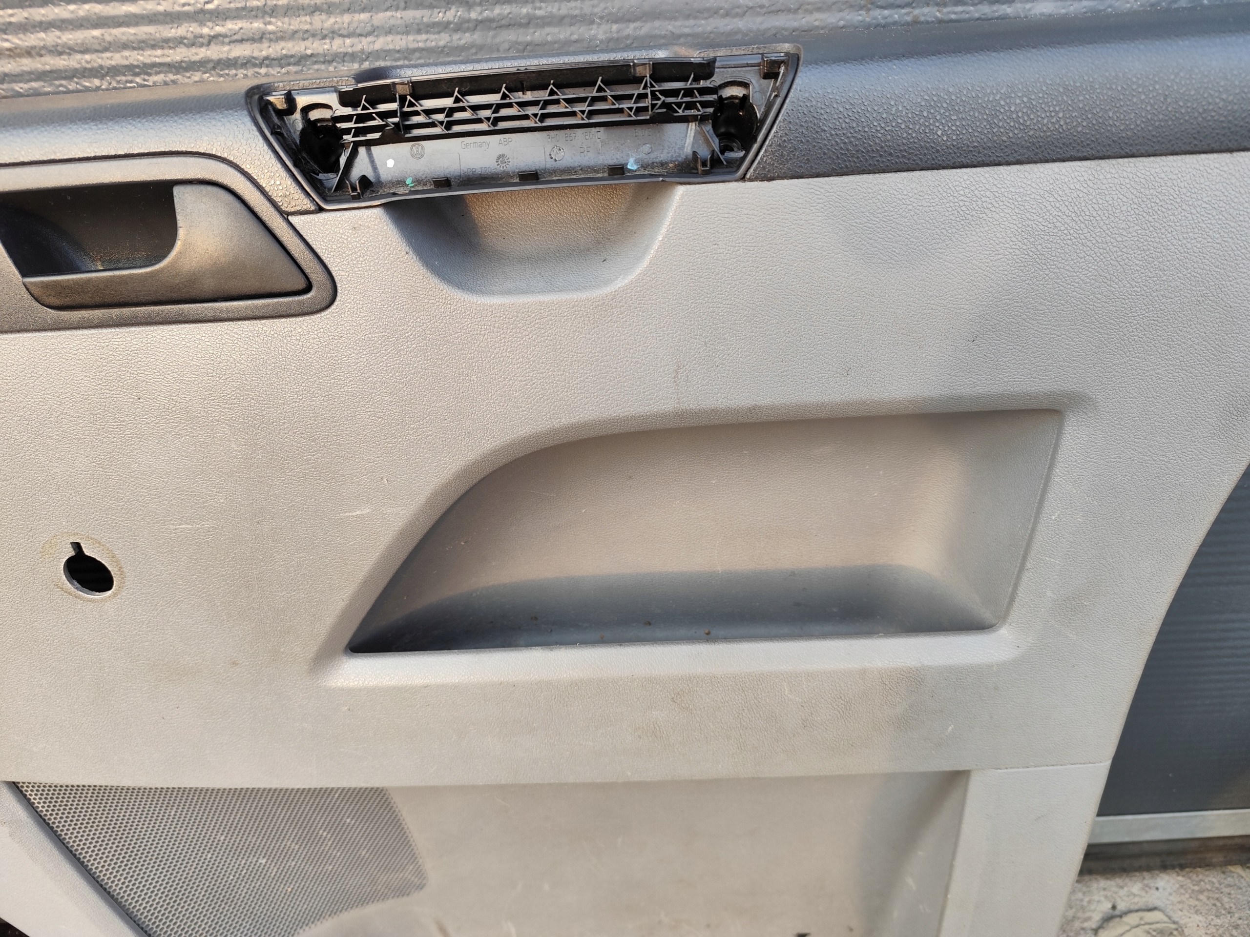 VW T5 side upholstery door left right KIEROWCA PASAZER KORBKA