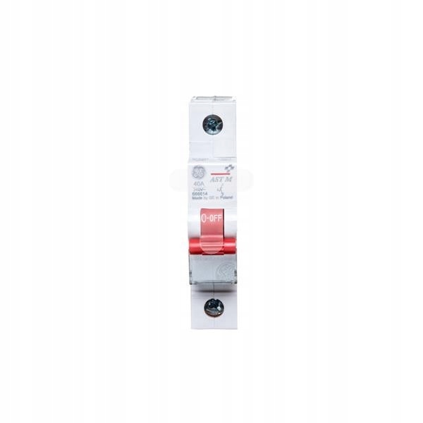 

Rozłącznik 1P 40A Ast M 40 10 666614 Ge Redline