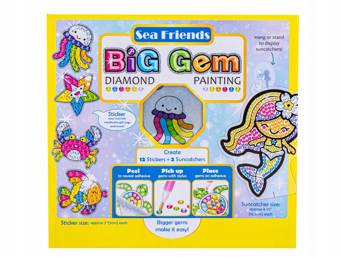 

Mozaika Diamentowa Syrenka 5D 3+