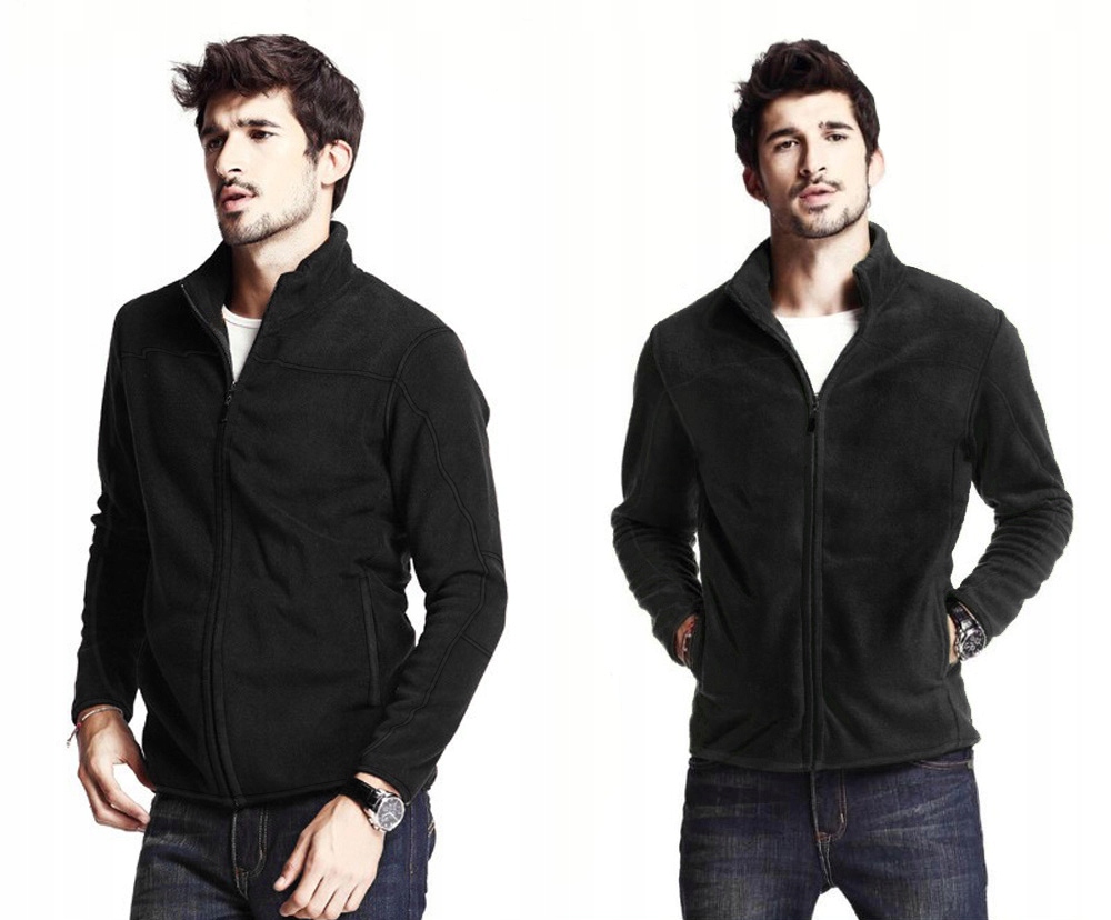 

Ciepła Bluza Polarowa Męska Polar MAX02 XXL czarna