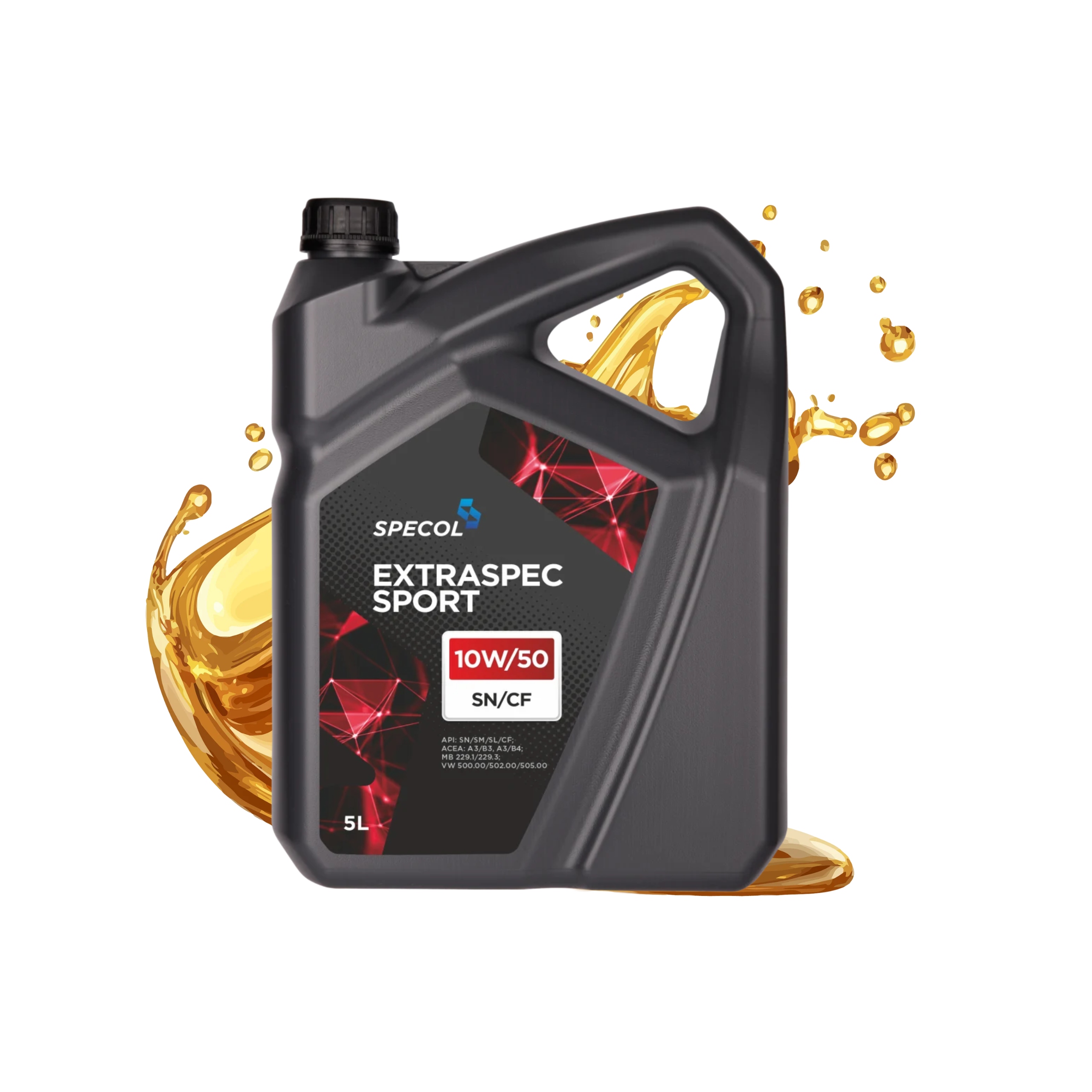 Olej silnikowy Specol Extraspec Sport 10W50 5L Sn Cf Vw Mb