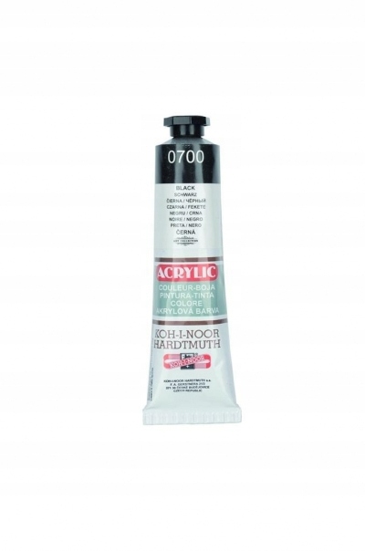 

Farba akrylowa czarna 40ML