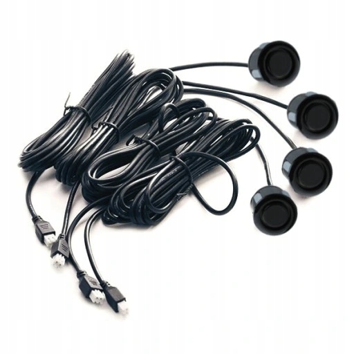 M-Tech Czujniki parkowania 18mm CP17 buzzer czarne Liczba sensorów 4