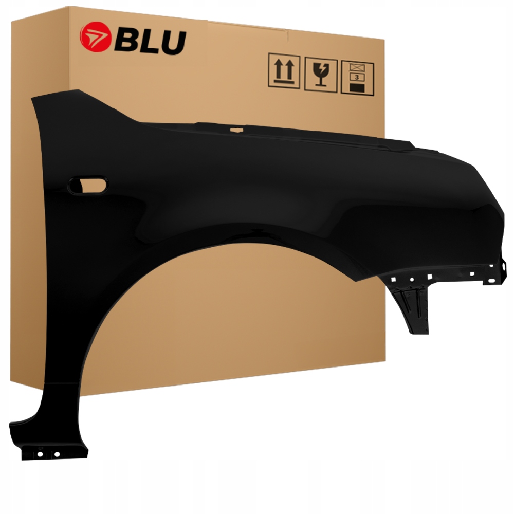 Blu Blatník Vw Lupo L041 LO41 pravý černý 98-05 přední
