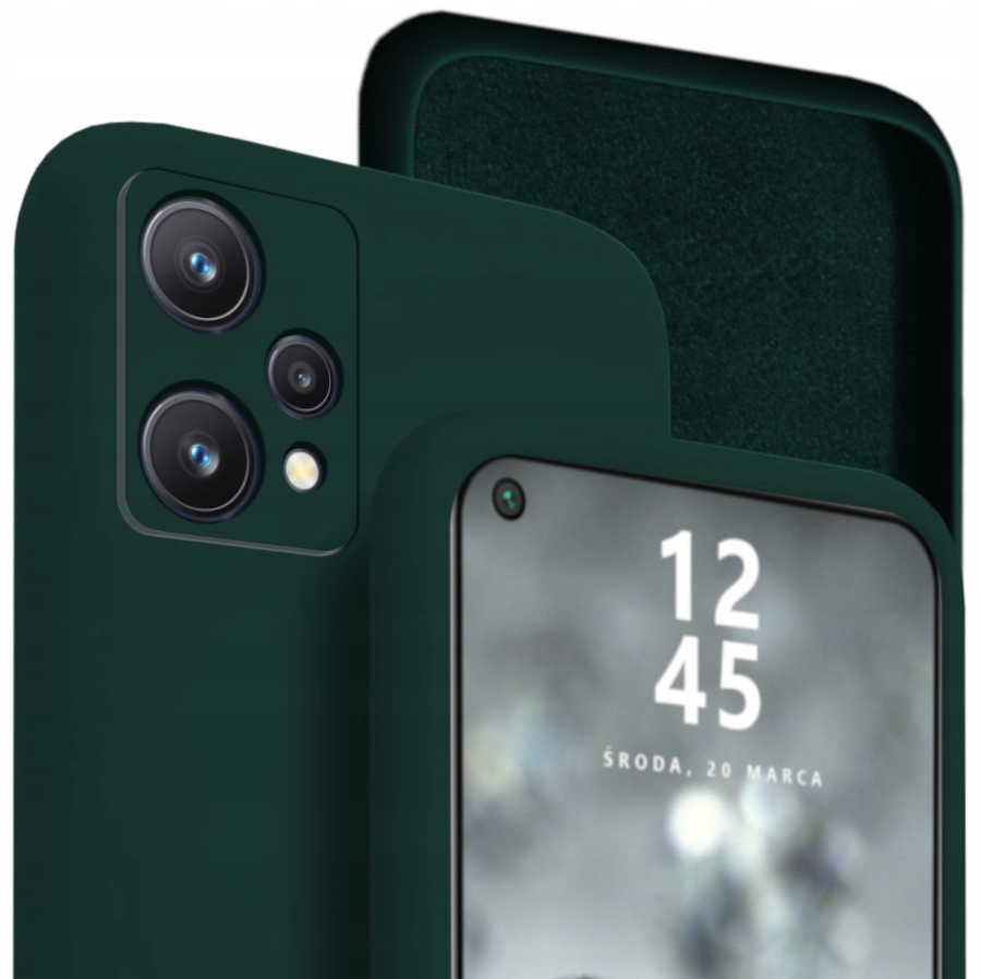 

Etui Case Silicon Liquid Do Realme 9 5G Szkło