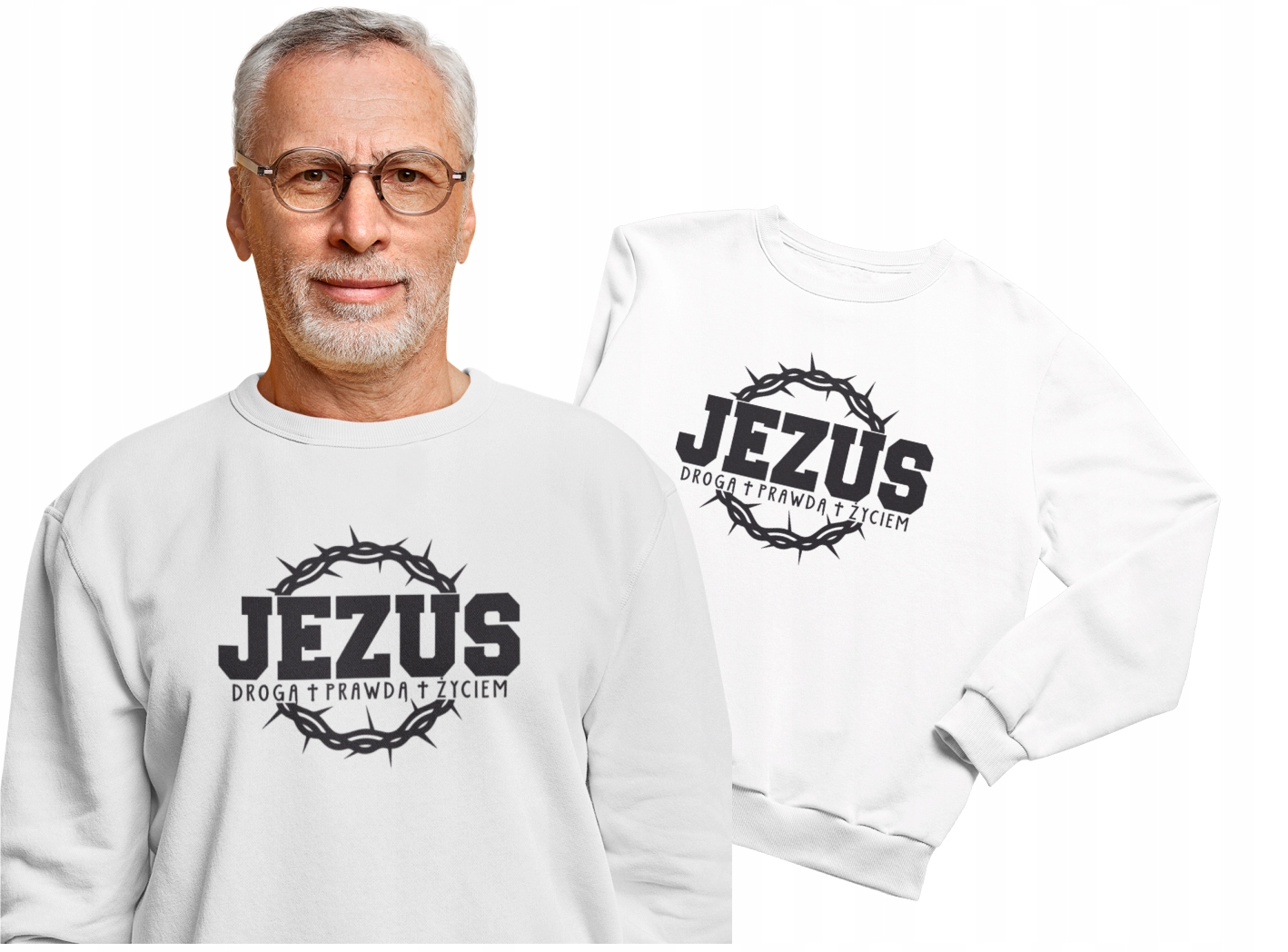 Mikina Ideální na pouť Mikina pro křesťany Na pouť 3XL