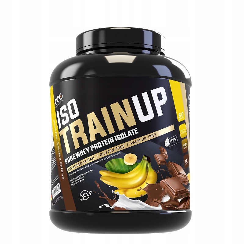Muscle Clinic Iso Train Up 1800g Wpi proteinový izolát čistý Top