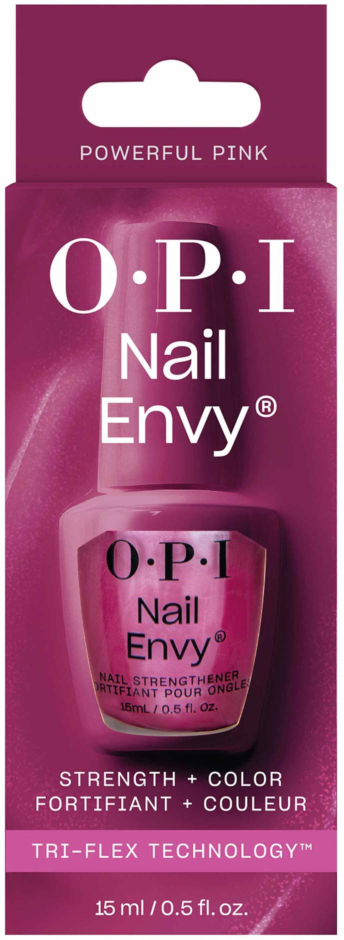 Opi Nail Envy Powerful Pink Posilující lak na nehty 15 ml