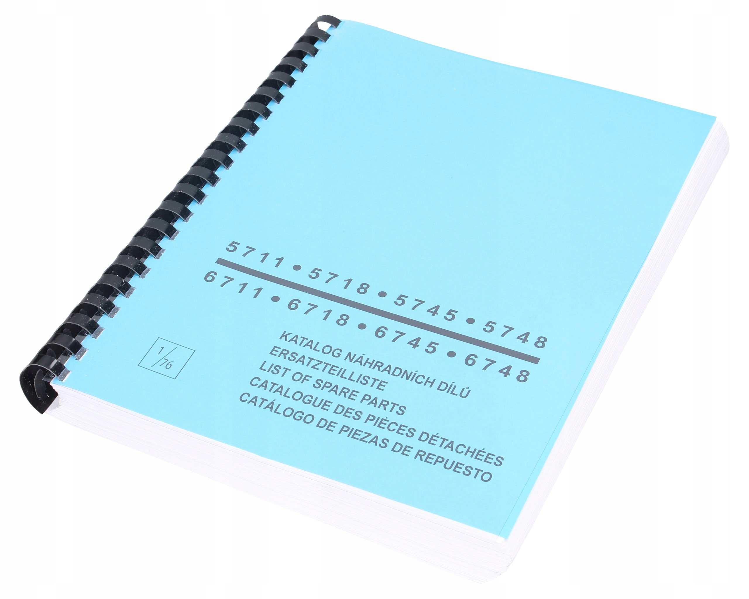 katalog náhradních dílů Zetor 5711-6748