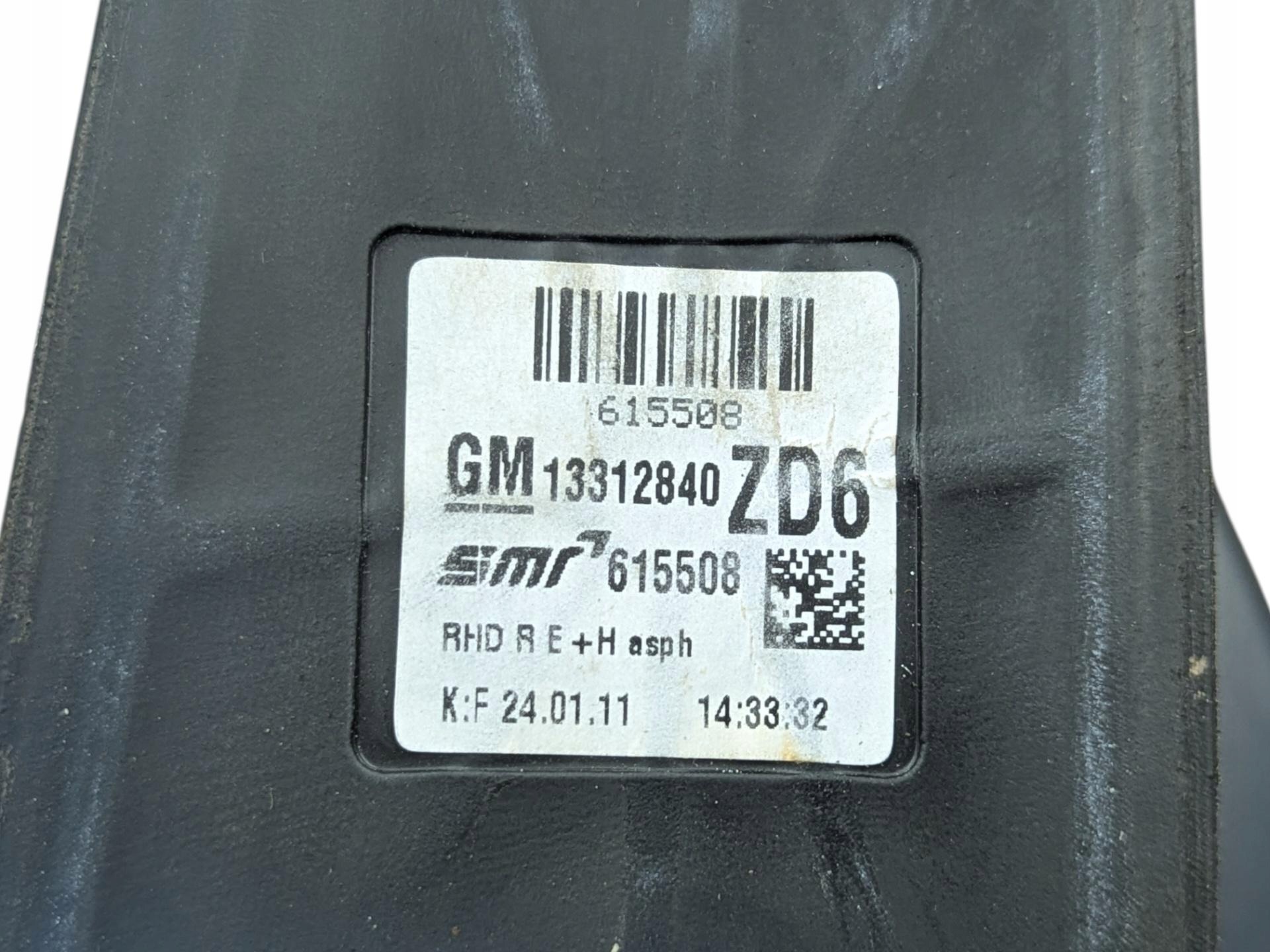 mirror exterior right side Opel Zafira B facelift 2011 13312840