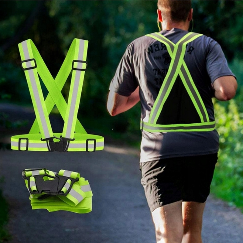 SZELKI ODBLASKOWE REGULOWANE KAMIZELKA OSTRZEGAWCZA DROGOWA NA SPACER MOTOR Przeznaczenie uniwersalne