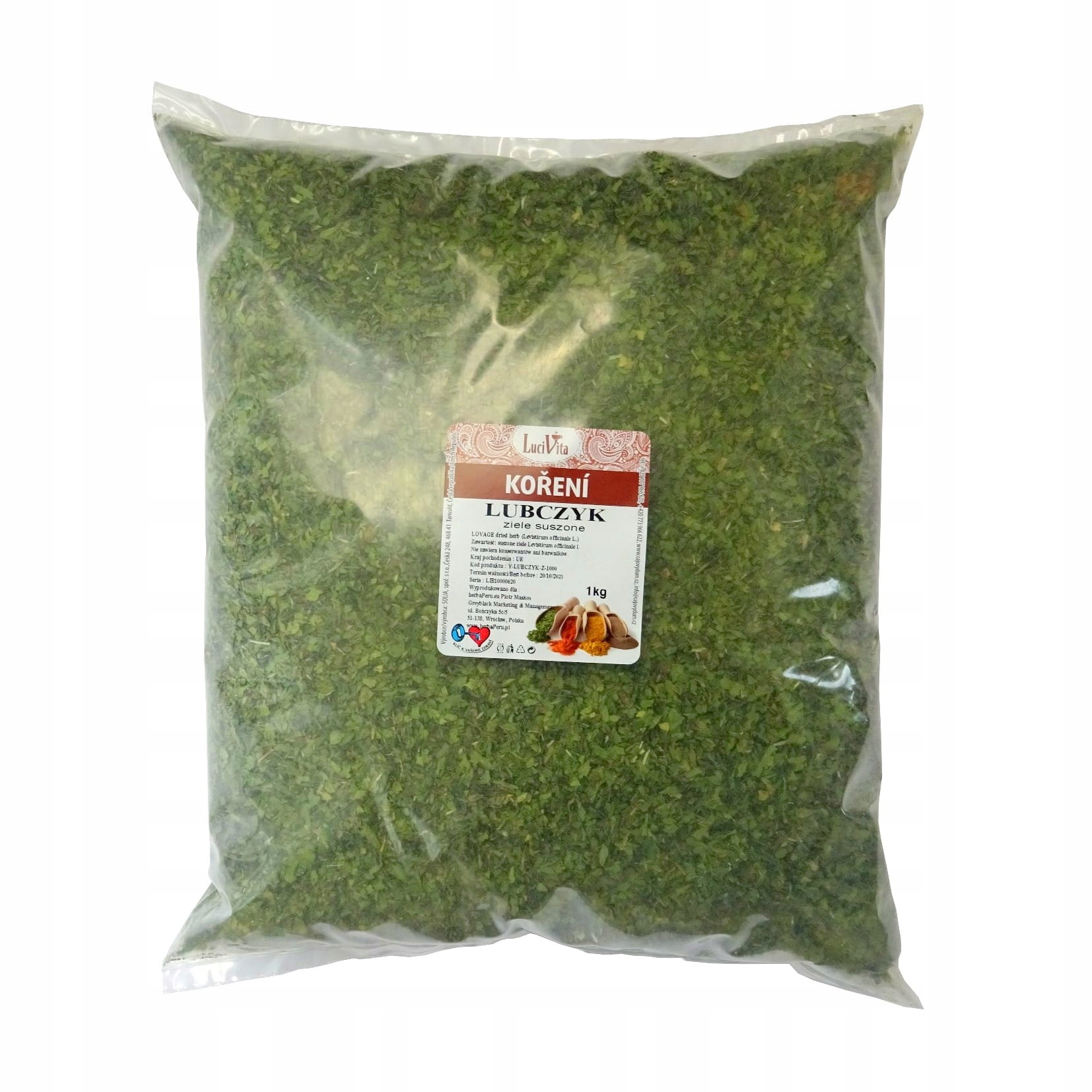 Lubczyk przyprawa ziele 1000g (1kg)