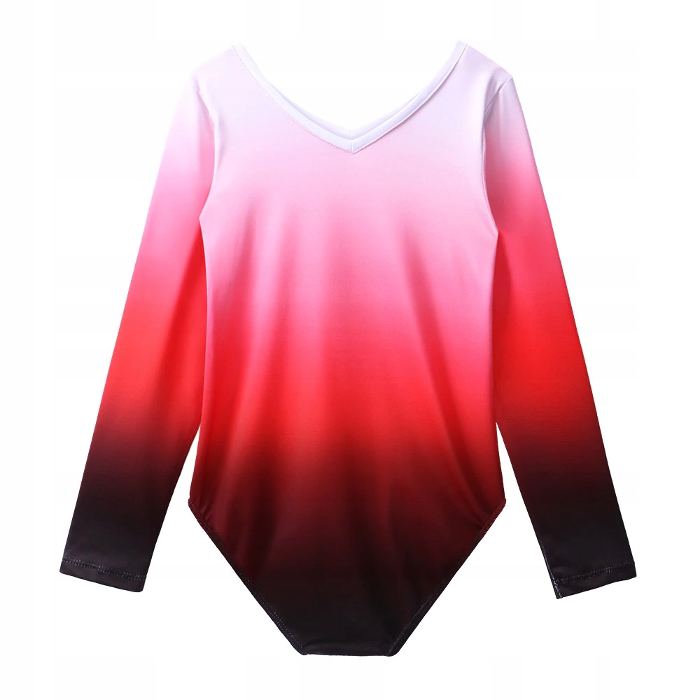 BODY BALETOWE STRÓJ DO TAŃCA GIMNASTYKI OMBRE 150 Kod producenta 302 - R - 150