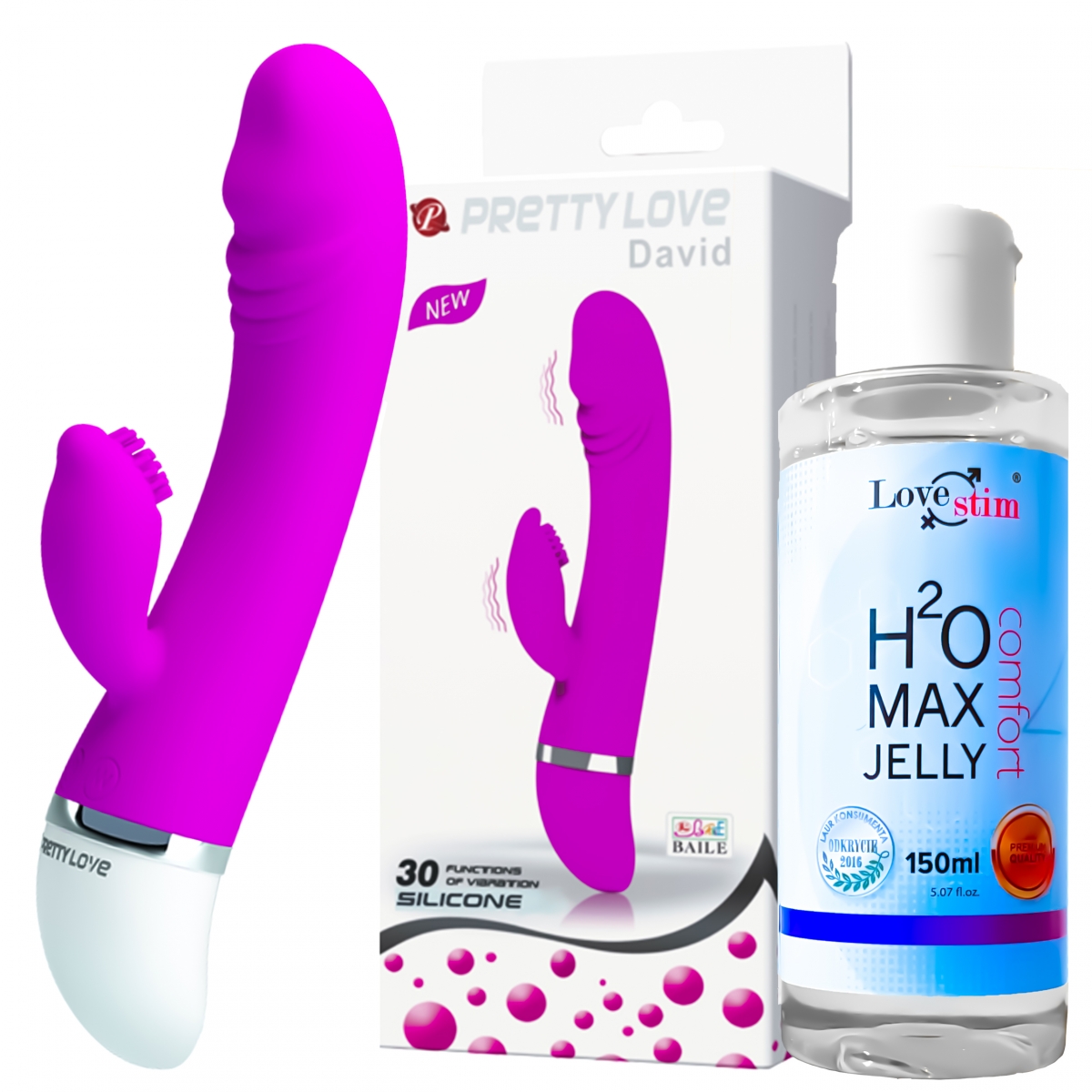 

David wibrator mocno stymulujący łechtaczkę 30funk