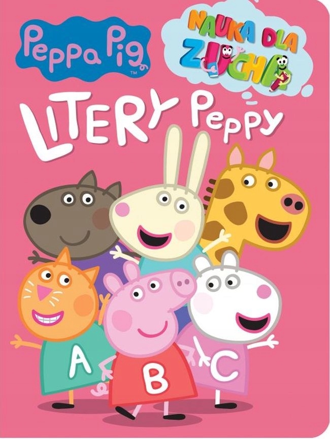 

Świnka Peppa Nauka dla zucha 5 Litery Peppy Kd