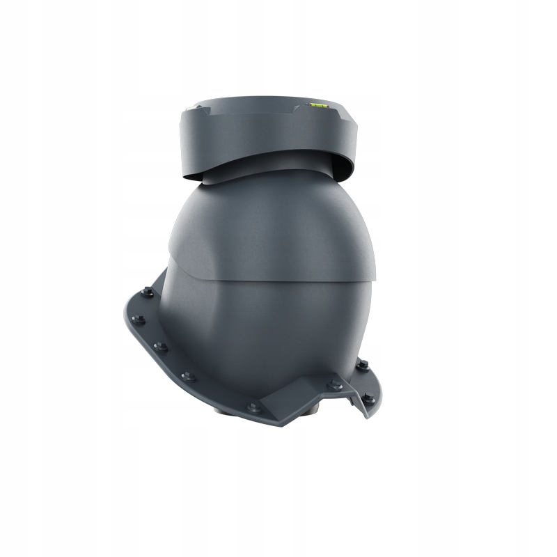 Krbový kanalizační ventilátor fi110 Trapez T35 Antracit 7016