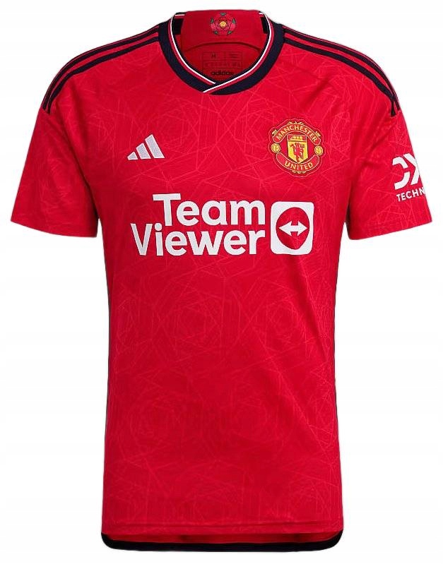 Koszulka piłkarska adidas Manchester United 23/24 Home Jersey S Czerwona