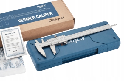 Analogové posuvné měřítko noniusové 150 mm 0,02 mm se šroubem 1550-2005 Dasqua