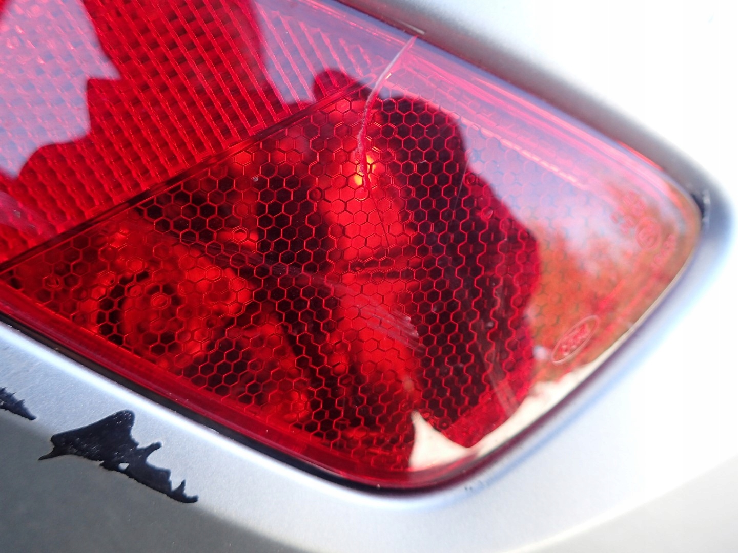 bumper rear part rear FORD FIESTA MK8 VIII 2017