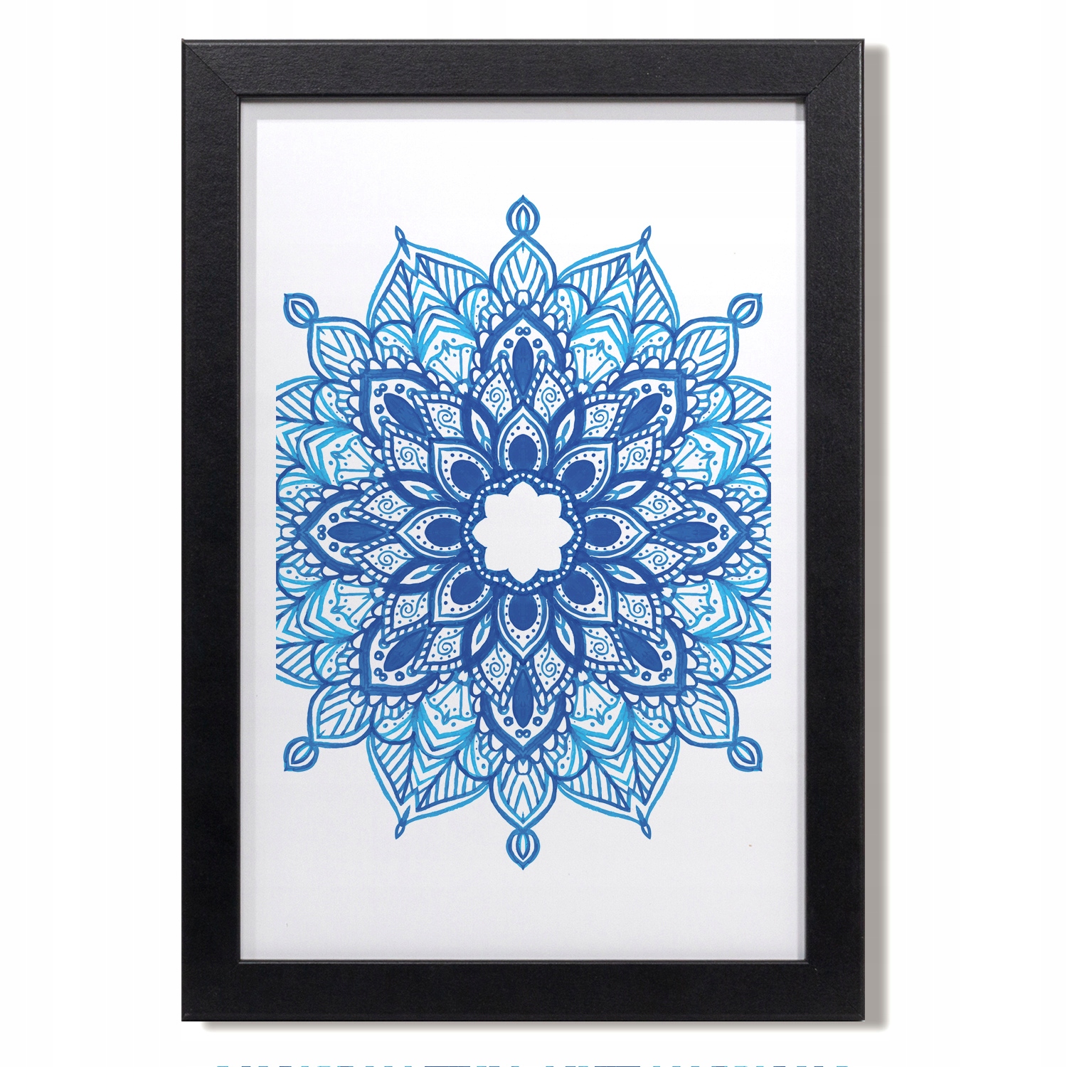 Obraz s rámem Mdf Mandala Asie mozaika 20x30 cm