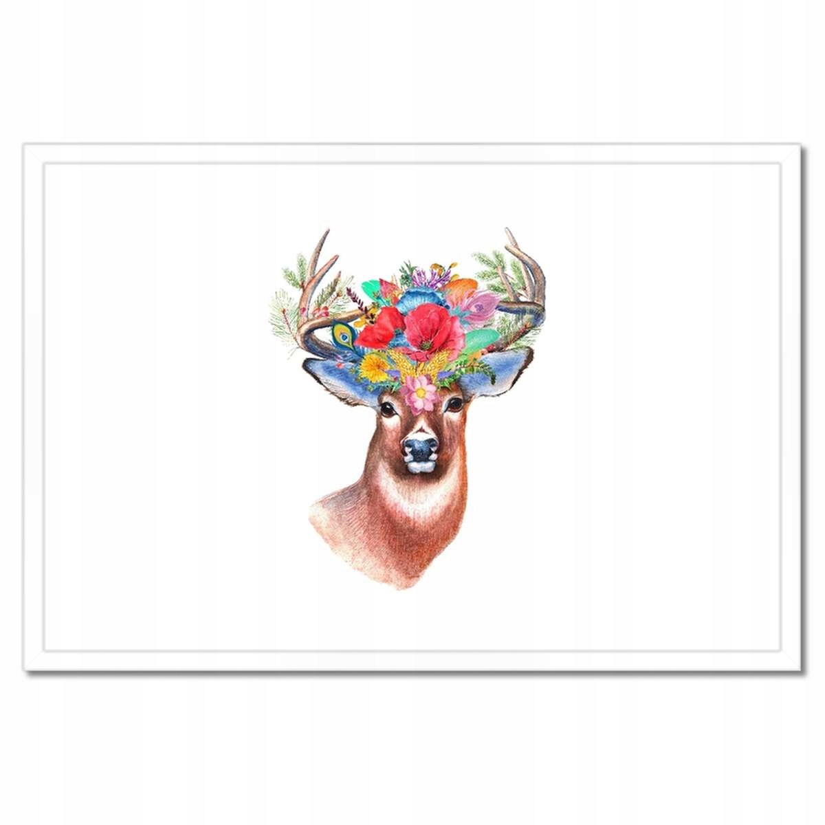 Plakáty v rámu 60x40 Veselý jelen