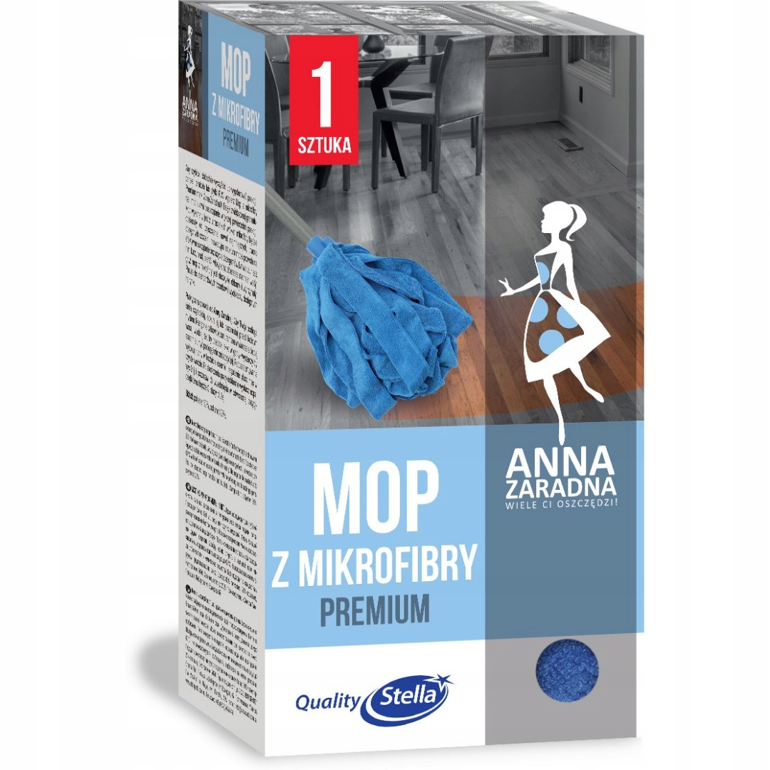 Levně Mop z mikrovlákna Premium PB-6653 Anna Zaradna