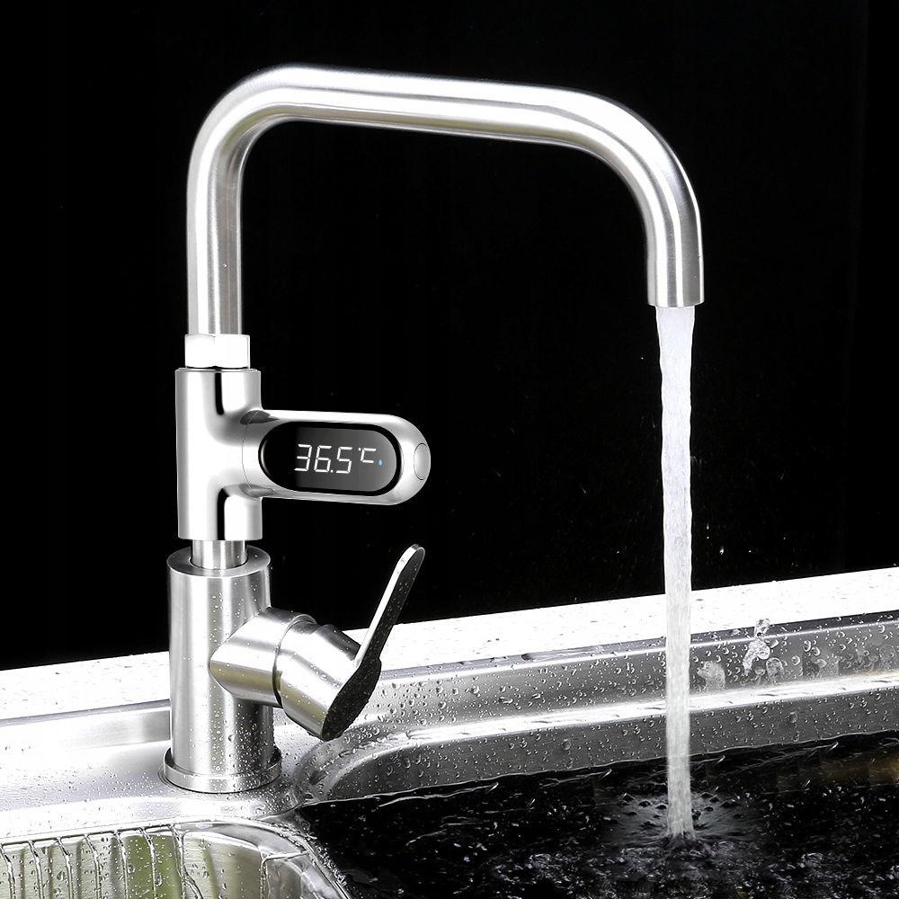 Termometr prysznicowy LED z temperaturą prysznicow Marka Inna