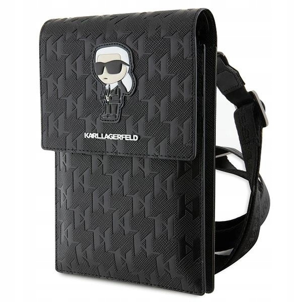 Karl Lagerfeld Kabelka Klwbsakhpkk Pre Lifestyle Saffiano, Ikonický Monogram