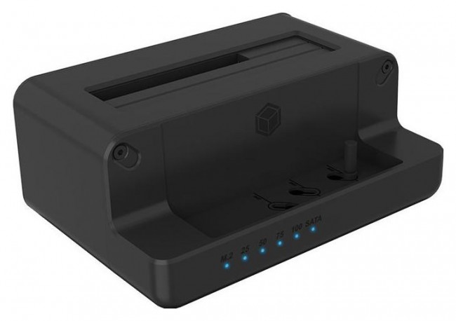 Stacja dokująca dysków Icy Box SSD M.2 NVMe & SATA 2.5/3.5