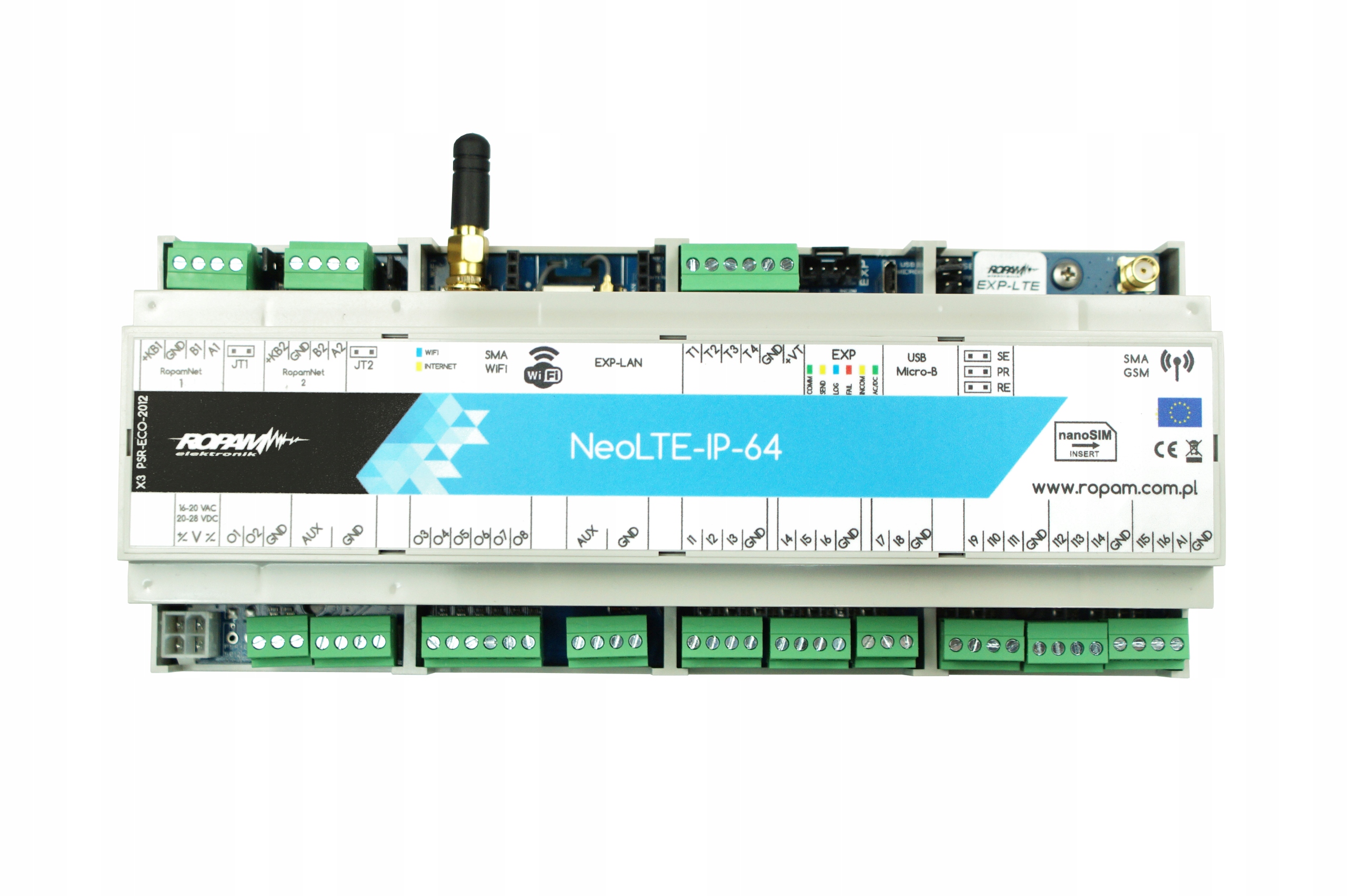 Centrala alarmowa Ropam NeoLTE-IP-64-D12M