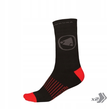 Skarpety rowerowe Endura Thermolite II Sock (Twin pack) S/m 37-42