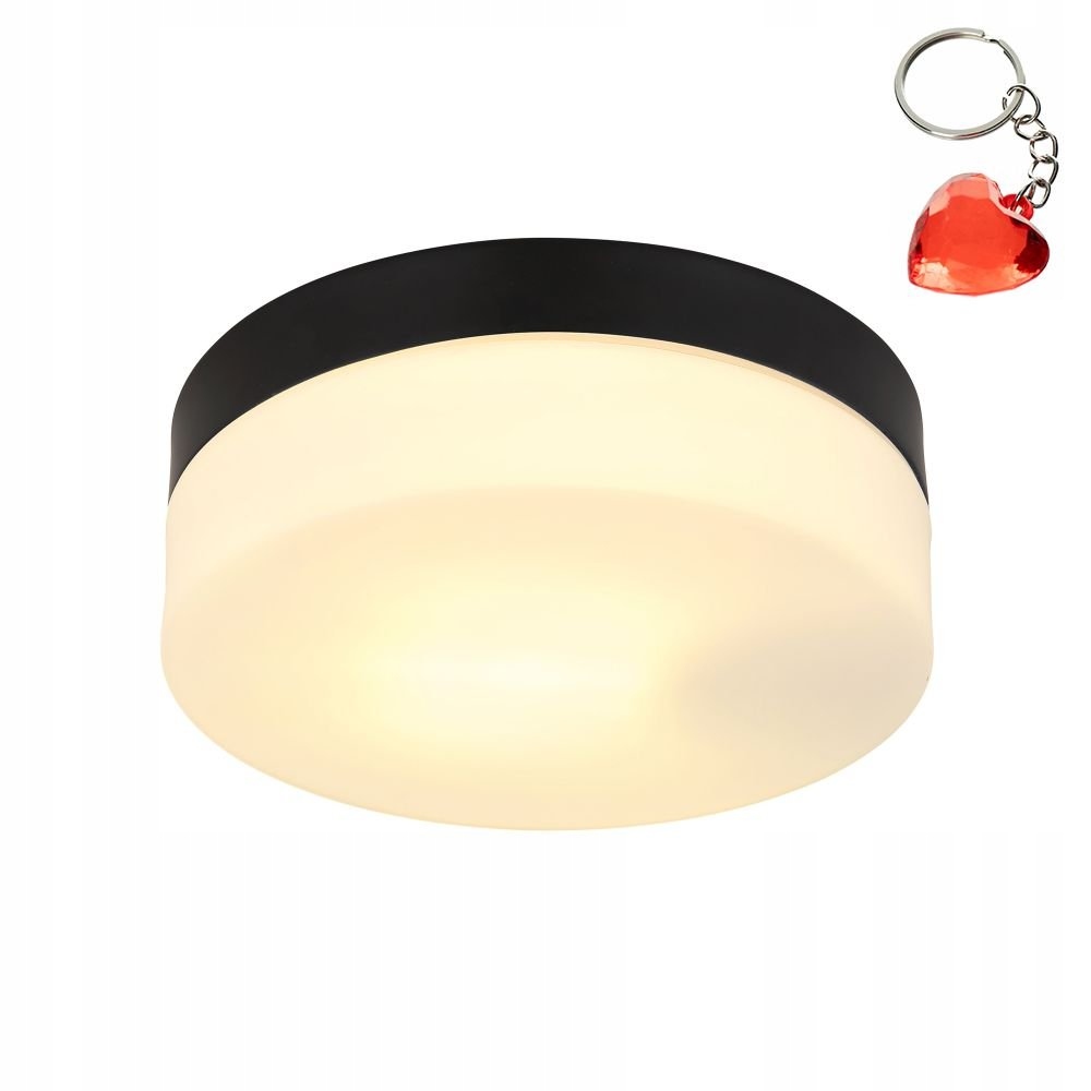 Plafon zewnętrzny na taras IP44 E27 szkło Vranos 32111B Globo