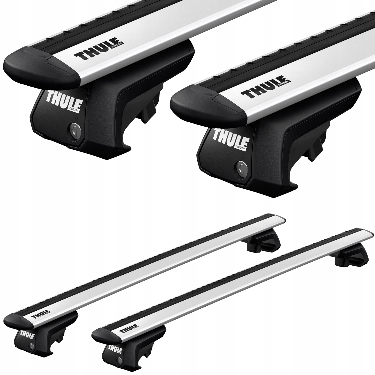 Bagażnik na dach na relingi do Skoda Kodiaq 17-