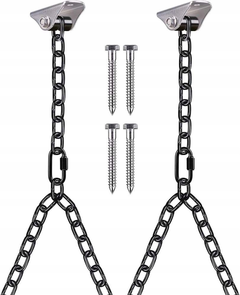 Řetězy pro zahradní houpačku, montážní sada 2 m