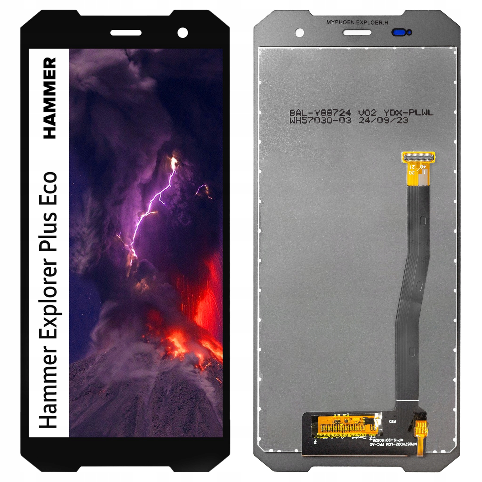 Displej pro Hammer Explorer Plus Eco LCD displej