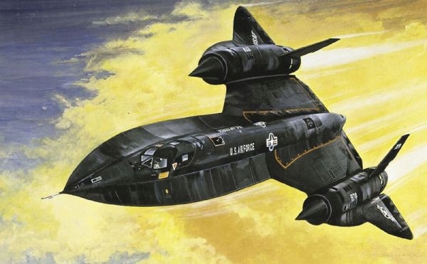 Italeri Italeri SR-71 Blackbird s dronem