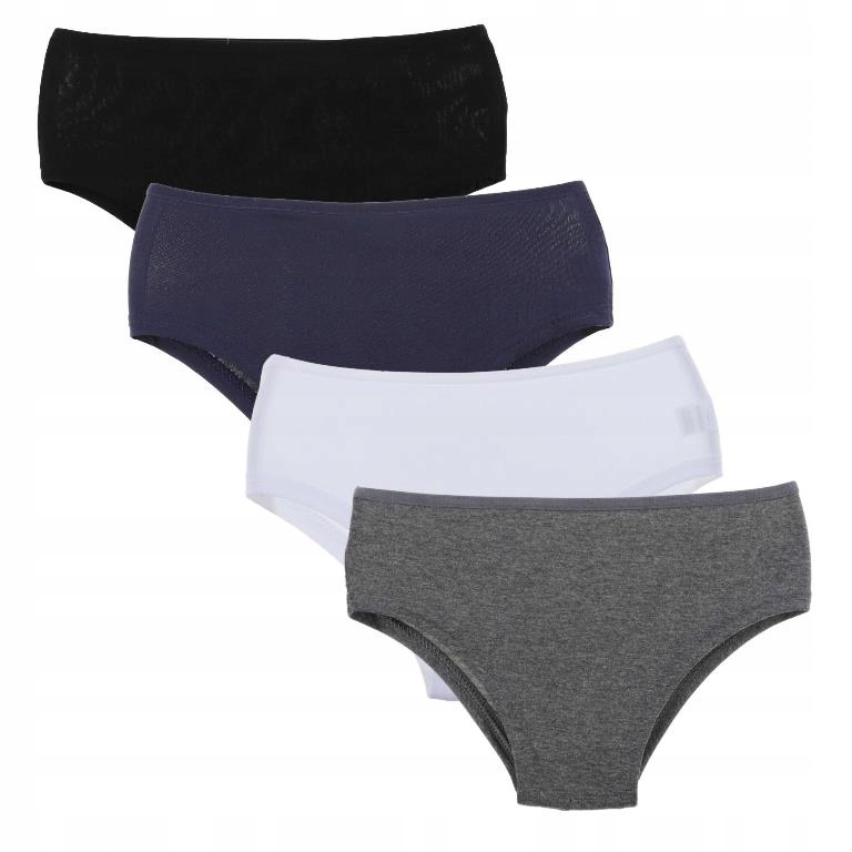 

4x Majtki Figi Hipster Bawełna Moraj 152-158