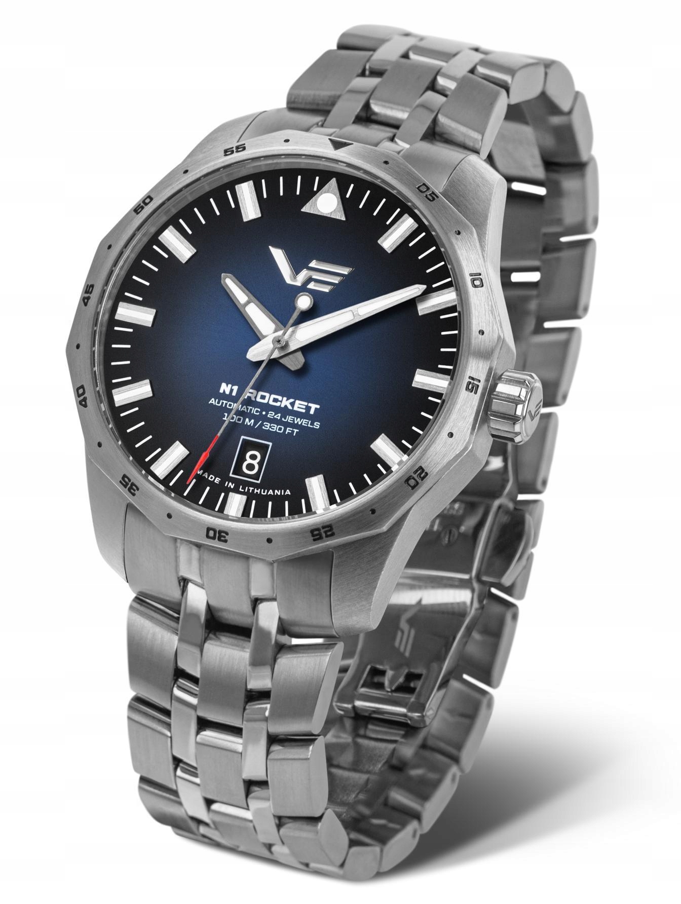 Nové Originální Pánské Hodinky Vostok Europe NH35A-125A748B Rocket N1