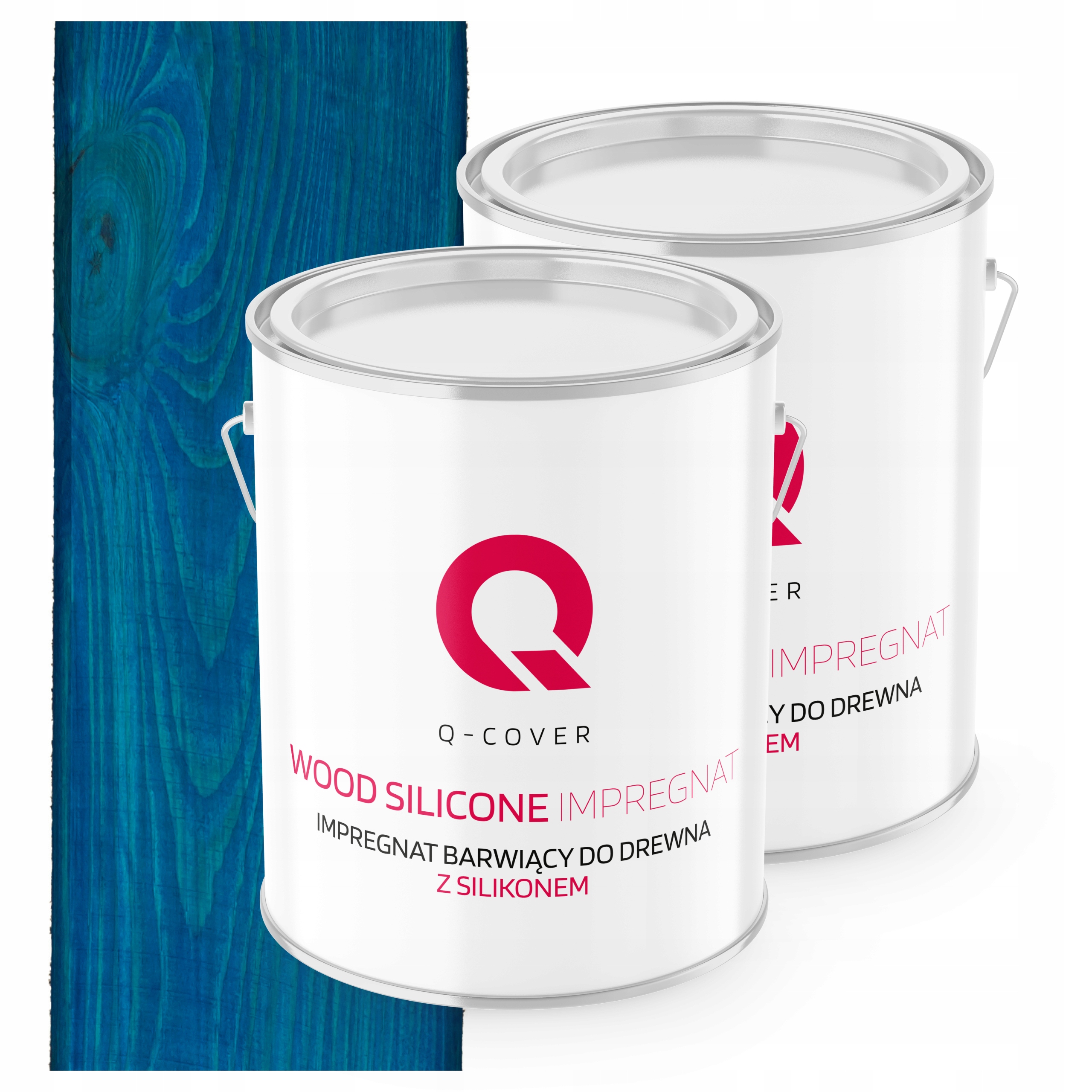 Farbiaci Impregnát Na Drevo S Ochranným Silikónom, Farba Trvalá, Modrá, 2,5 L