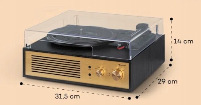 Gramofon Auna Berklee TT Classic BT In / Out AUX Ł063 EAN (GTIN) 4060656507311