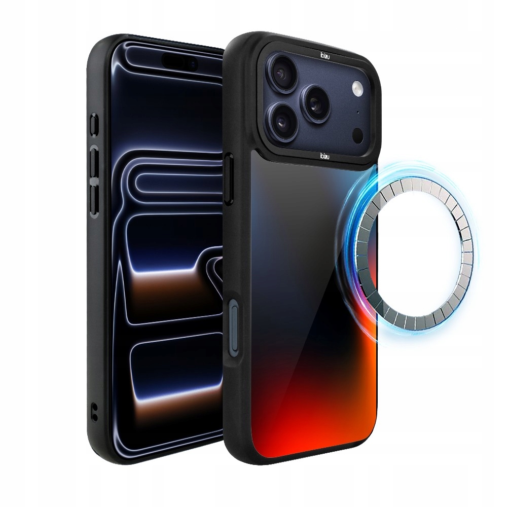 Matný Pouzdro Ibizu DropGuard s MagSafe pro iPhone 17 Pro Max, půlnočně modrý