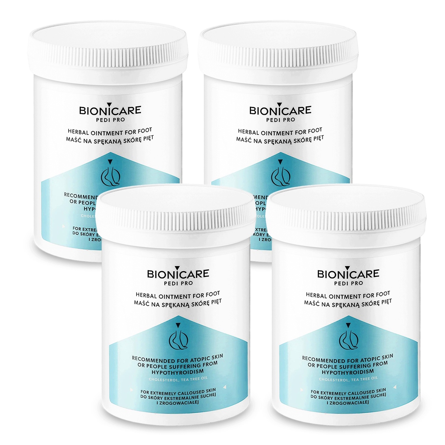 Bionicare Mast na popraskané paty 200 ml 4 ks Regenerační