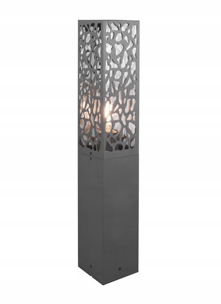 Vonkajšia lampa do záhrady s stĺpikom antracitová Trio