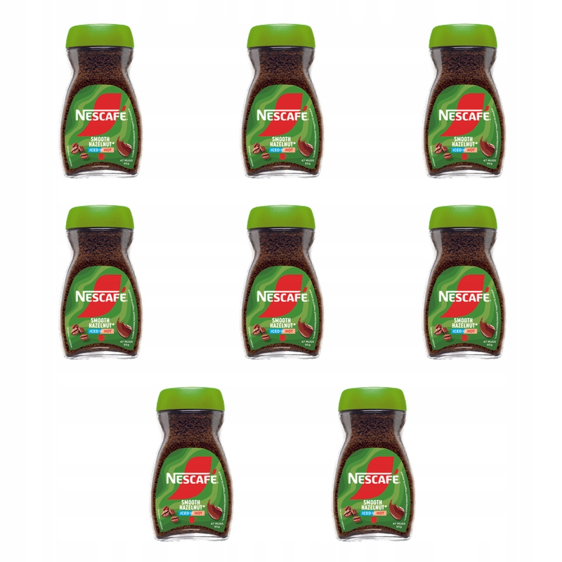 Nescafe Smooth Hazelnut 95 g X8