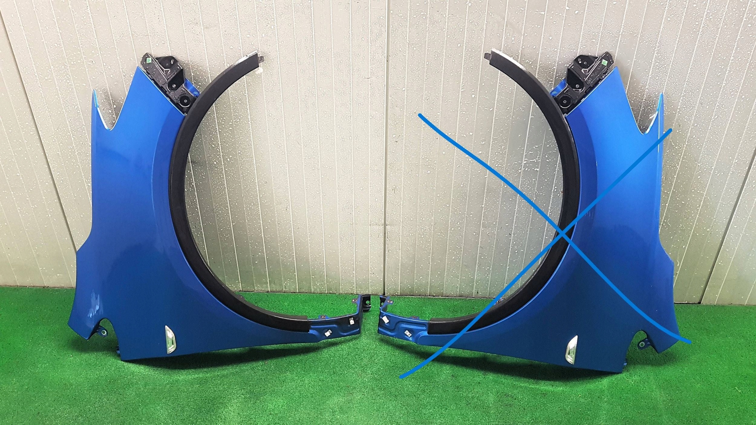 fender right front OPEL MOKKA 12-16 LAK: GQM