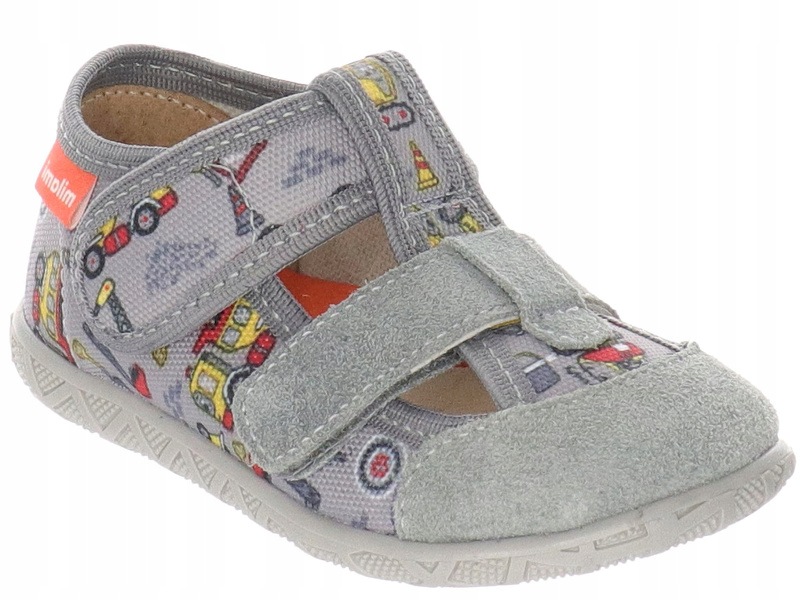 Kapcie, buty dziecięce Milami 118-BR-32-GREY
