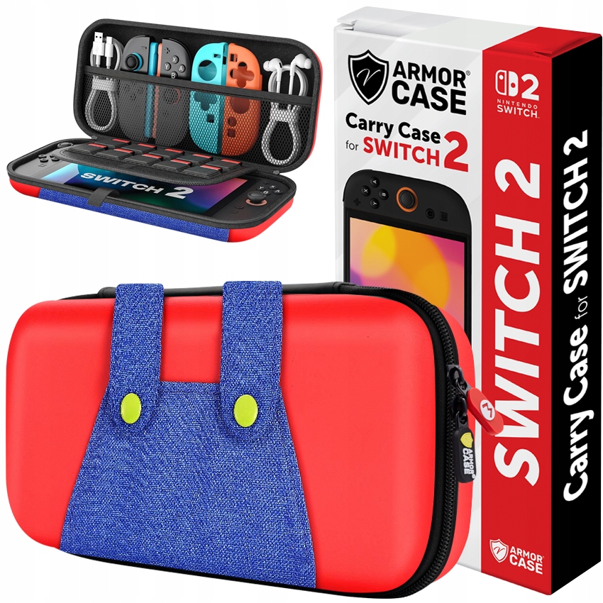 Pouzdro Pouzdro Vyztužené Pro Nintendo Switch 2 Limitovaná Edice Mario