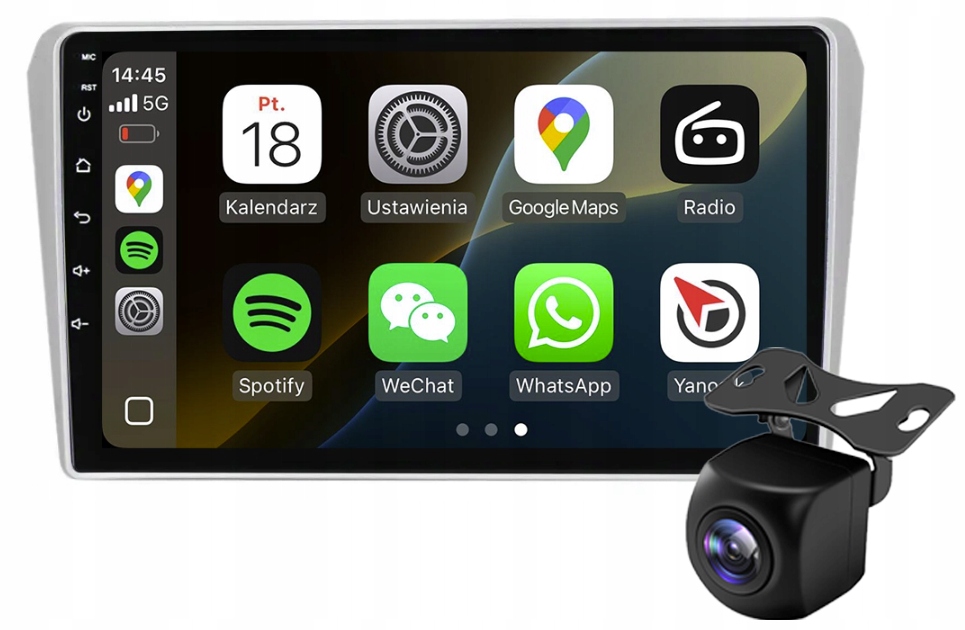Toyota Avensis T25 Rádio Navigace Android Auto Apple Carplay Kamera