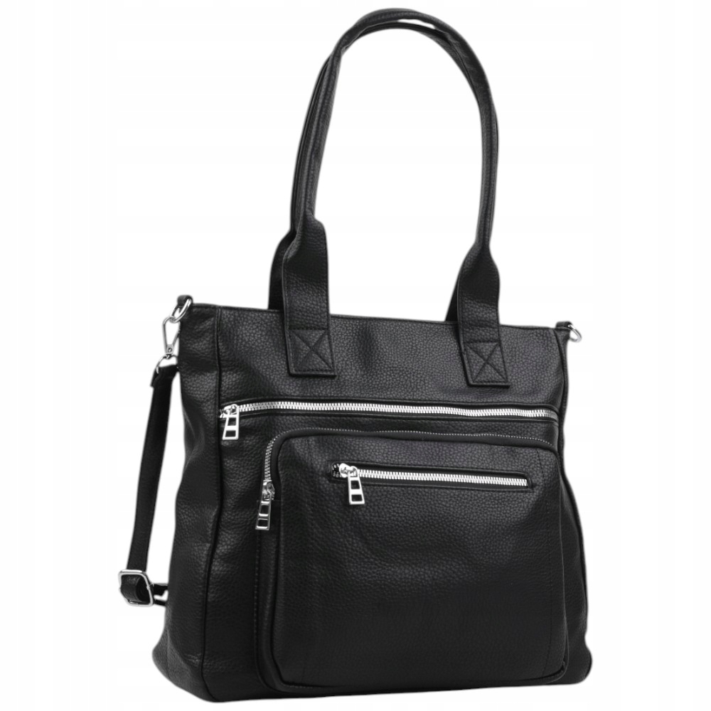 Torebka Damska Shopper Na Ramię Miejski Klasyczne Shopperki