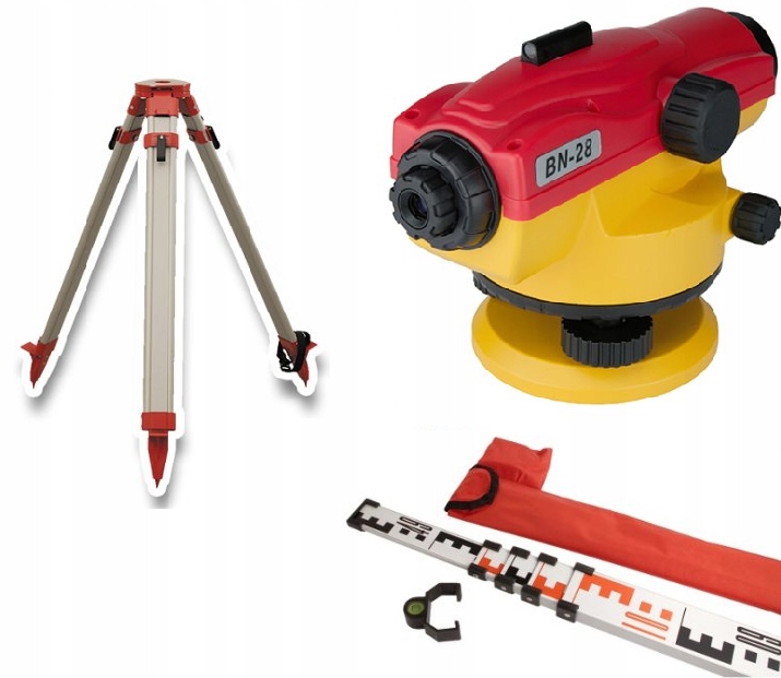 Lamigo Zestaw Niwelator BN-28 Statyw ST140 Łata LT5M